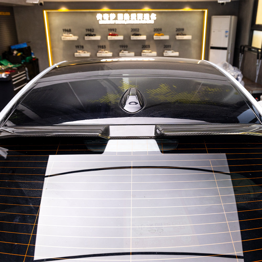 BMW 2 Series Gran Coupe F74 Prepreg Carbon Fibre Top Spoiler - lightweight aerodynamic upgrade