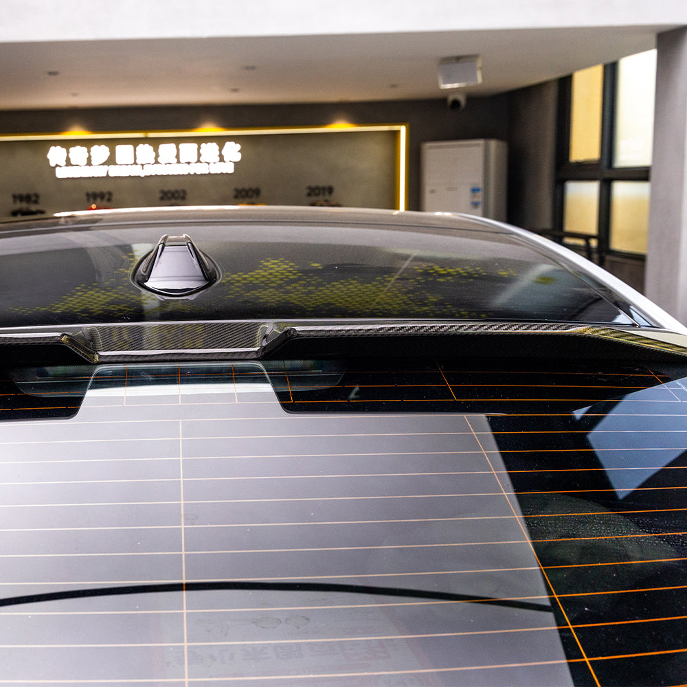 BMW 2 Series Gran Coupe F74 Prepreg Carbon Fibre Top Spoiler - lightweight aerodynamic upgrade