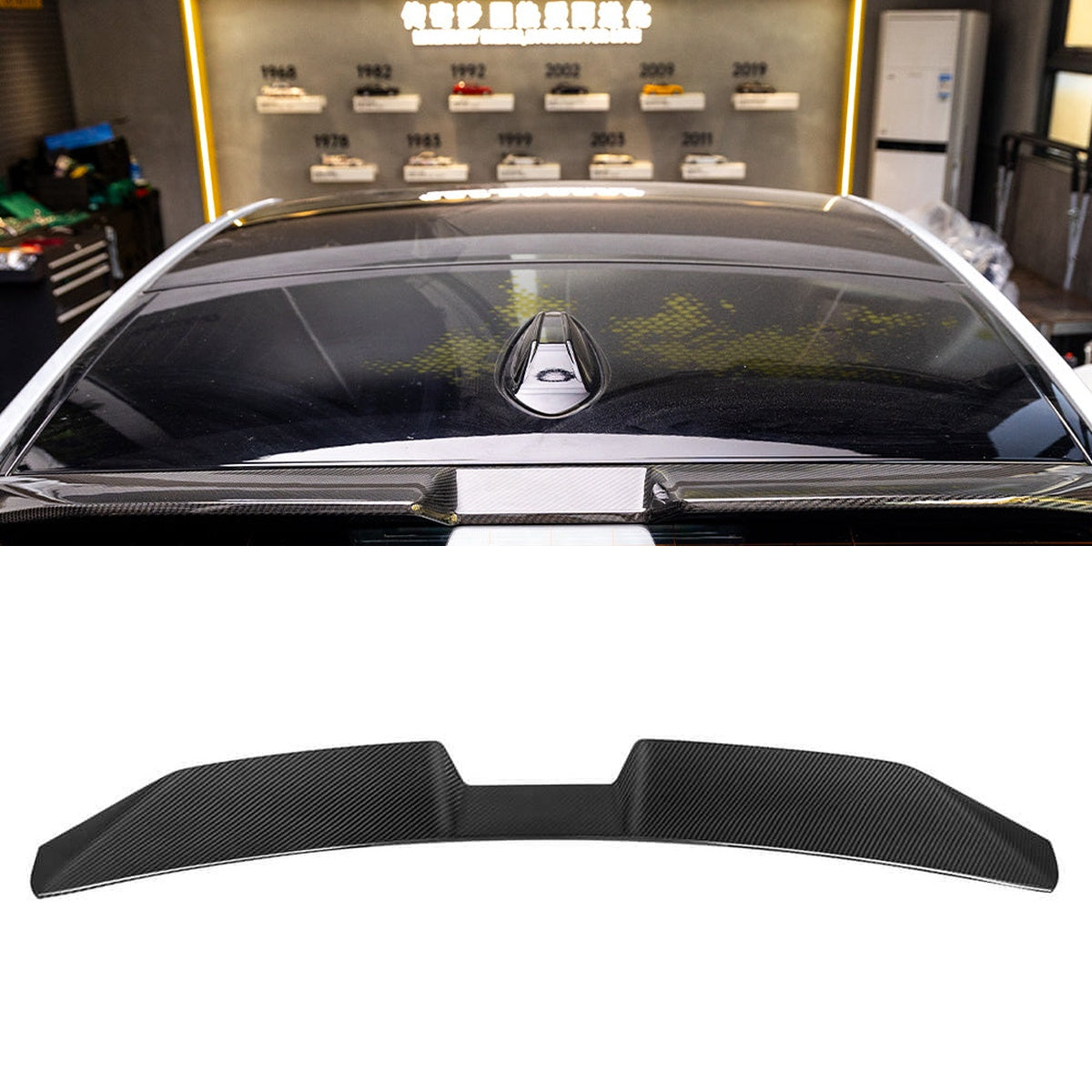 BMW 2 Series Gran Coupe F74 Prepreg Carbon Fibre Top Spoiler - lightweight aerodynamic upgrade