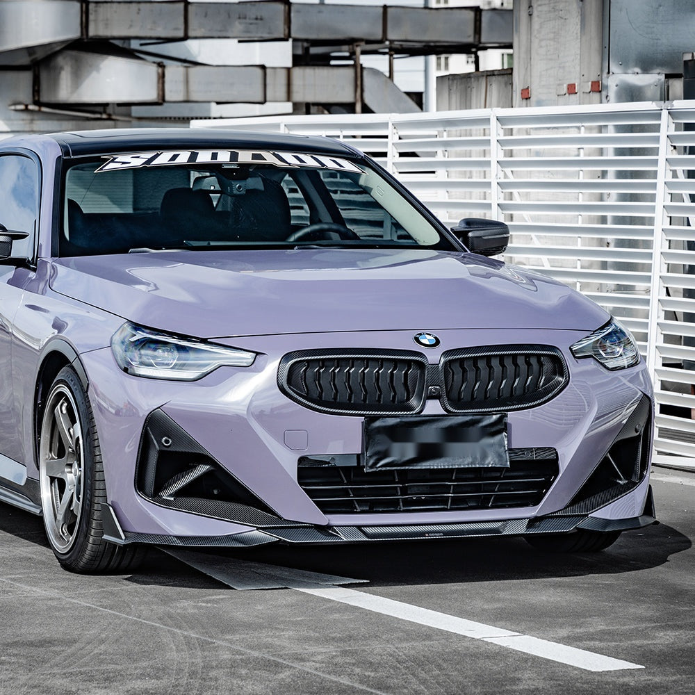 BMW 2 Series G42 Prepreg Carbon Fibre Air Inlets - precision-fit front duct upgrade