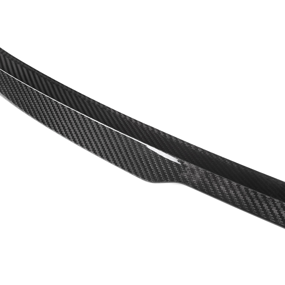 BMW 2 Series G42 Prepreg Carbon Fibre Rear Spoiler - gloss OEM-fit bootlid lip upgrade