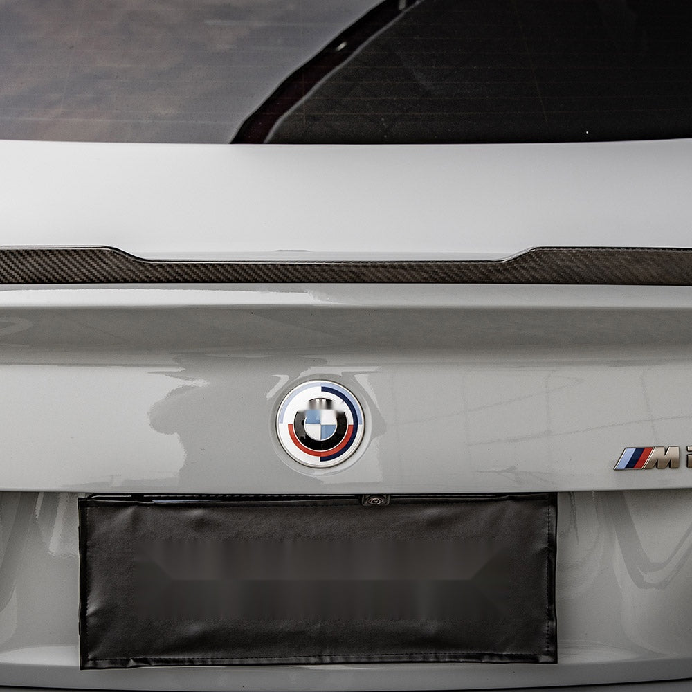BMW 2 Series G42 Prepreg Carbon Fibre Rear Spoiler - gloss OEM-fit bootlid lip upgrade