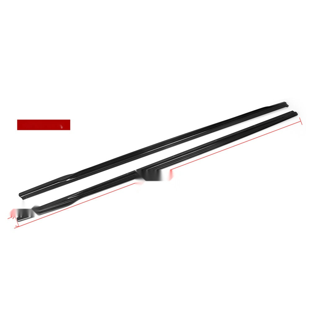 BMW 2 Series G42 Prepreg Carbon Fibre Side Skirts - gloss finish OEM fitment upgrade