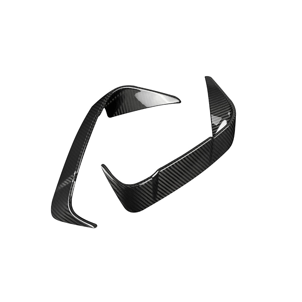 BMW 4 Series G22 Prepreg Carbon Fibre Front Bumper Insert - OEM fit adhesive mount