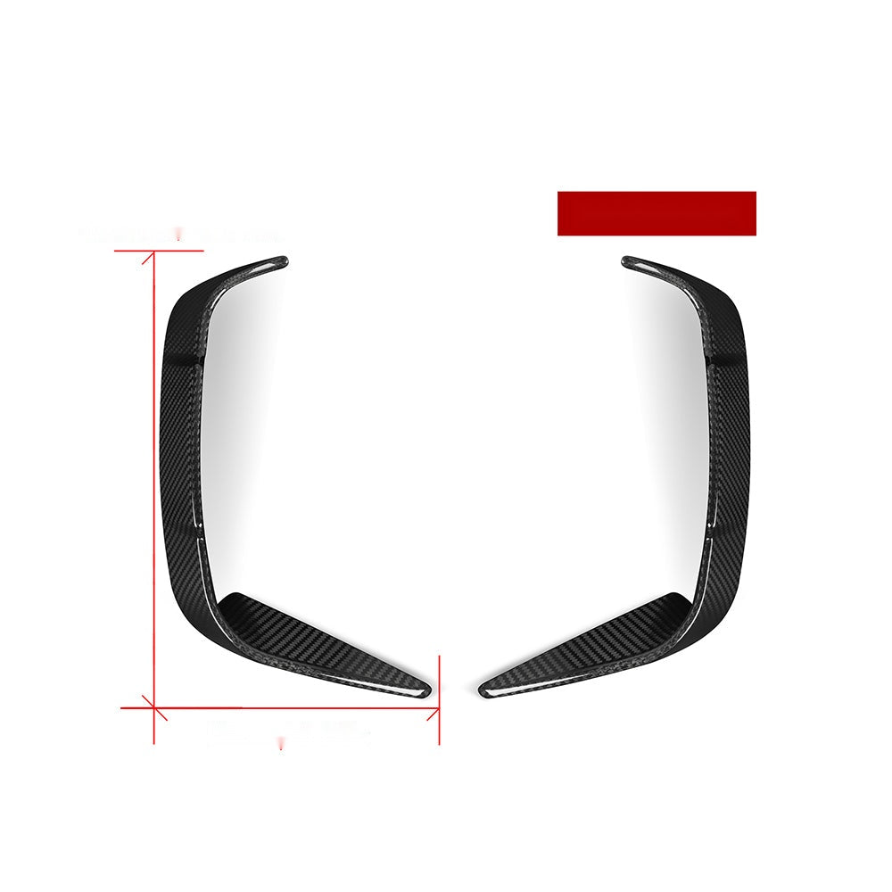 BMW 4 Series G22 Prepreg Carbon Fibre Front Bumper Insert - OEM fit adhesive mount