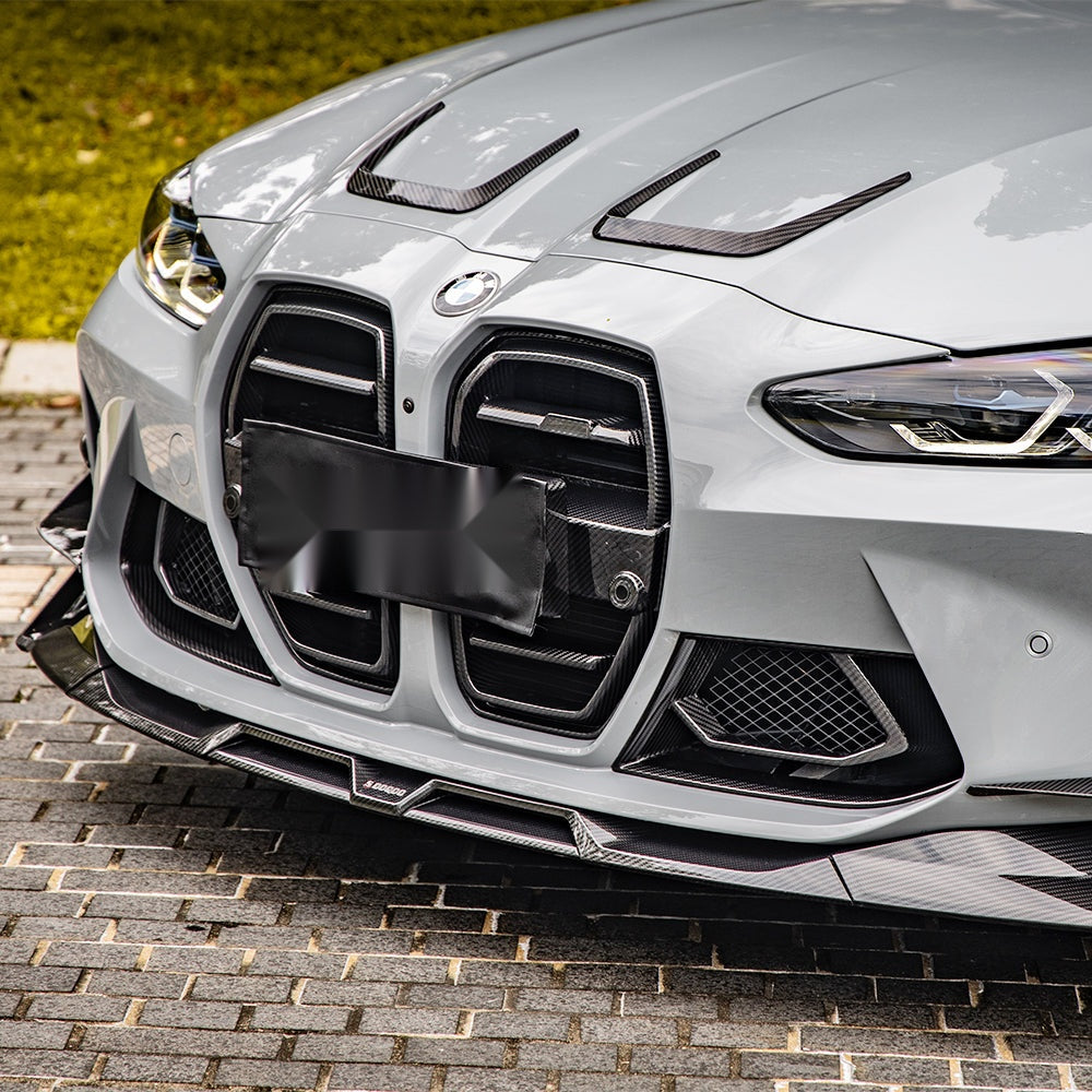 BMW M3 G80 M4 G82 Prepreg Carbon Fibre Hood Trim - gloss UV-resistant finish