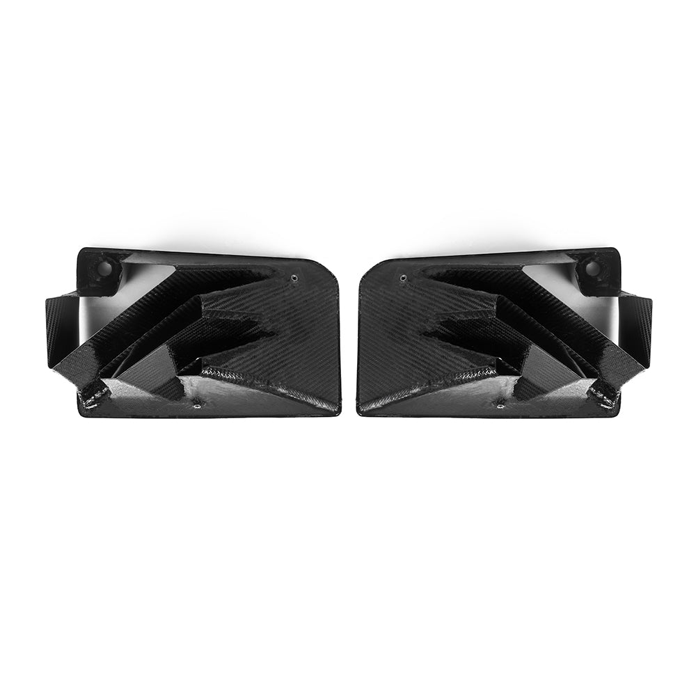 BMW M2 G87 Prepreg Carbon Fibre Air Inlets - dual-bar design aggressive front end upgrade