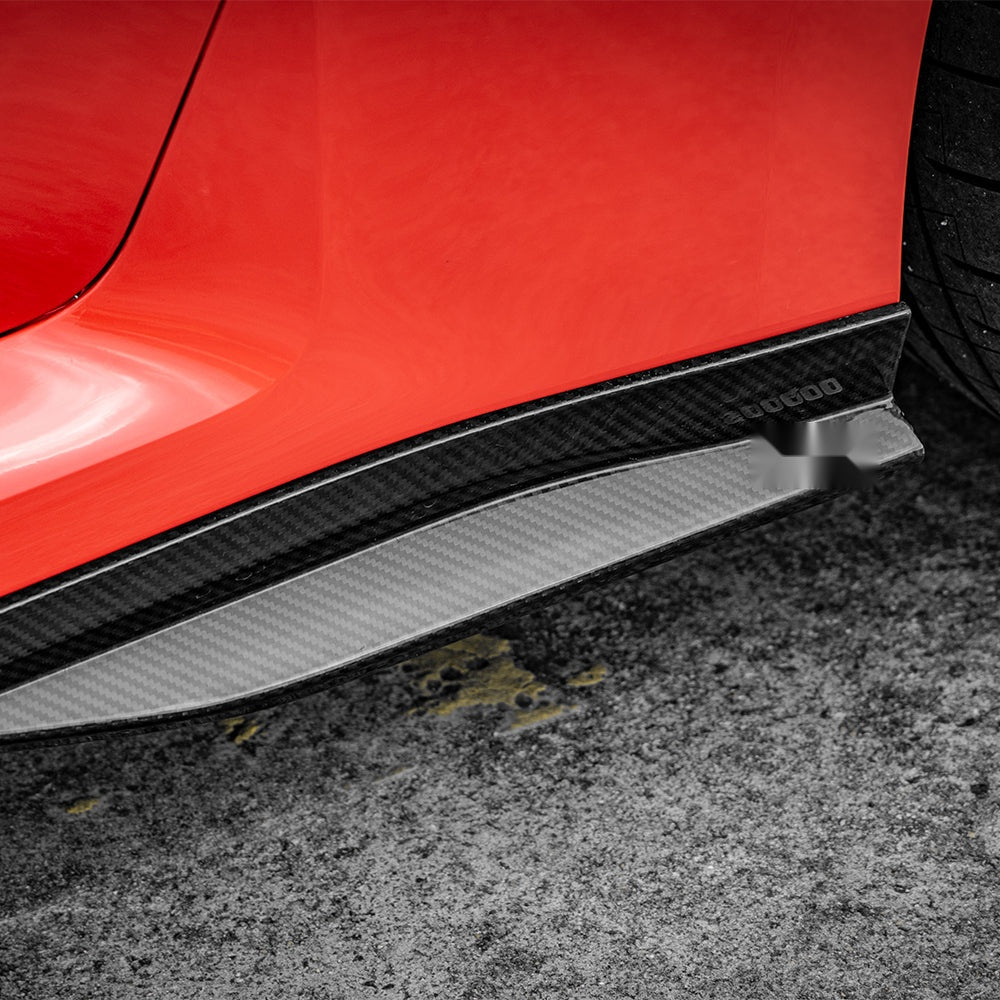 BMW M2 G87 Prepreg Carbon Fibre Side Skirts - precision 3D scanned OEM fitment