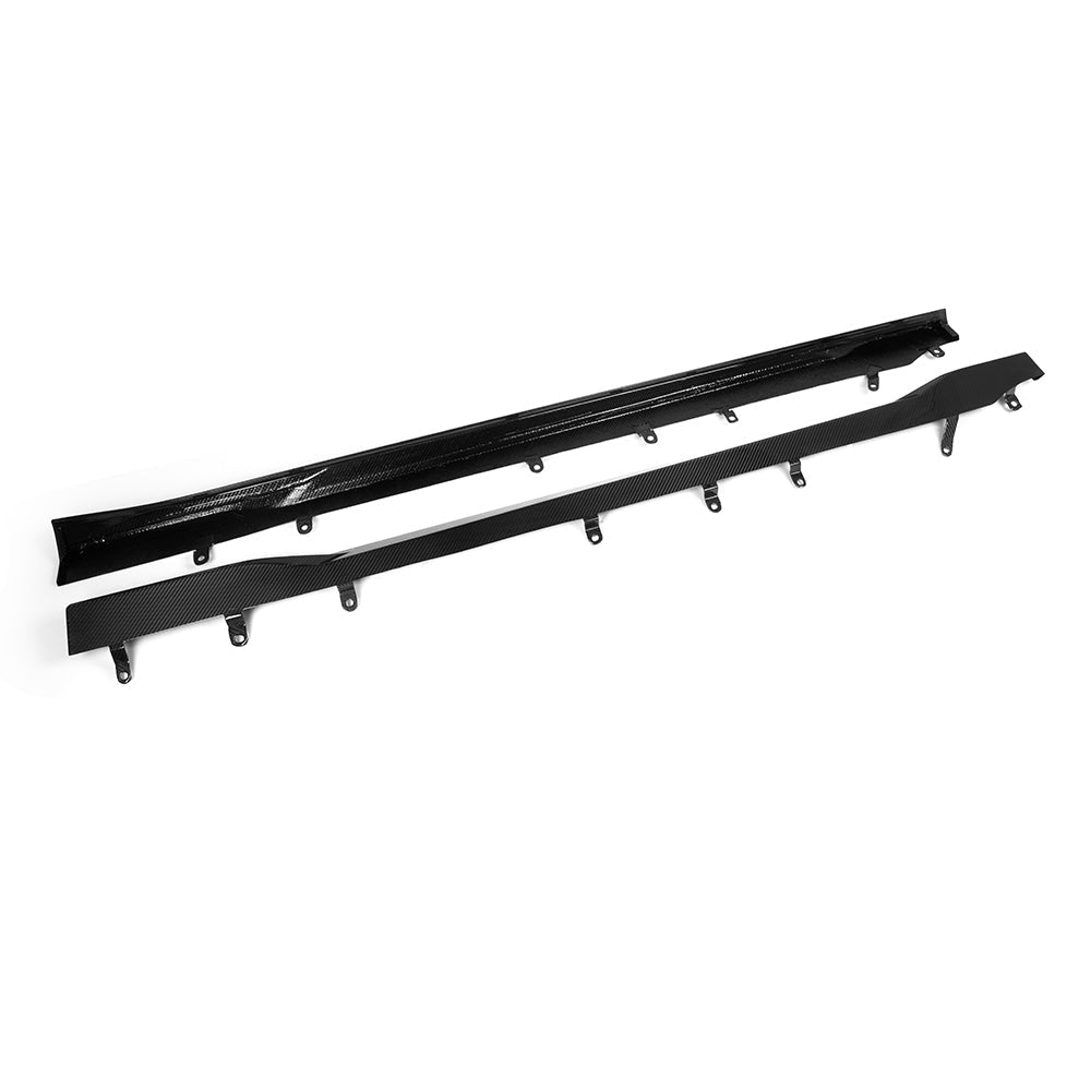 BMW M2 G87 Prepreg Carbon Fibre Side Skirts - precision 3D scanned OEM fitment