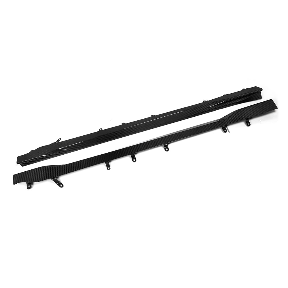 BMW M2 G87 Prepreg Carbon Fibre Side Skirts - precision 3D scanned OEM fitment