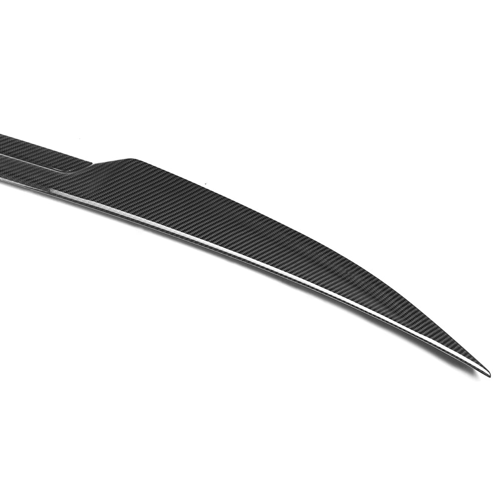 BMW M5 G90 Prepreg Carbon Fibre Rear Spoiler - lightweight track-inspired boot spoiler upgrade