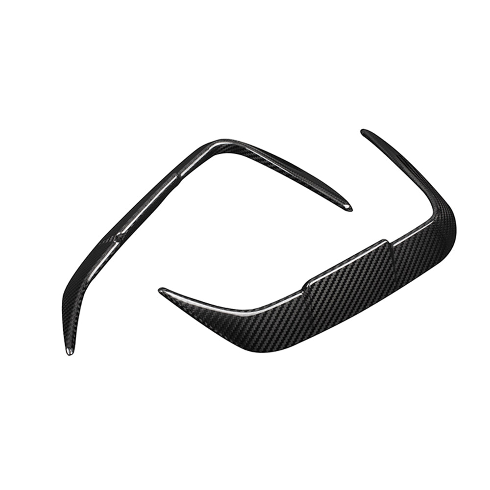 BMW X3 G01 LCI Prepreg Carbon Fibre Rear Bumper Insert - gloss finish precision fit