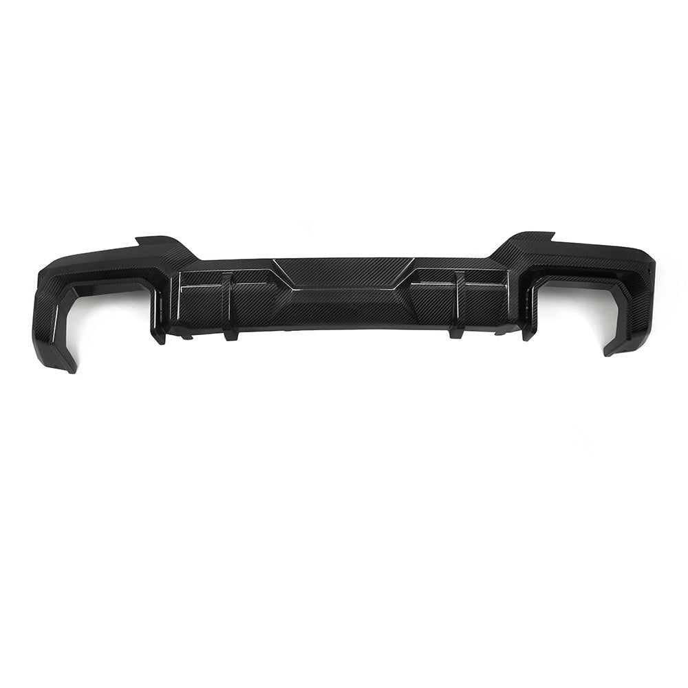 BMW X3 G01 LCI Carbon Fibre Rear Diffuser - prepreg gloss finish precision fitment