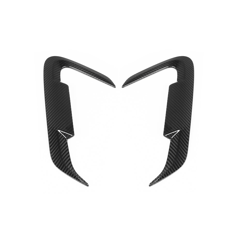 BMW X3 G01 LCI Carbon Fibre Side Fender Trims - prepreg gloss finish body upgrade