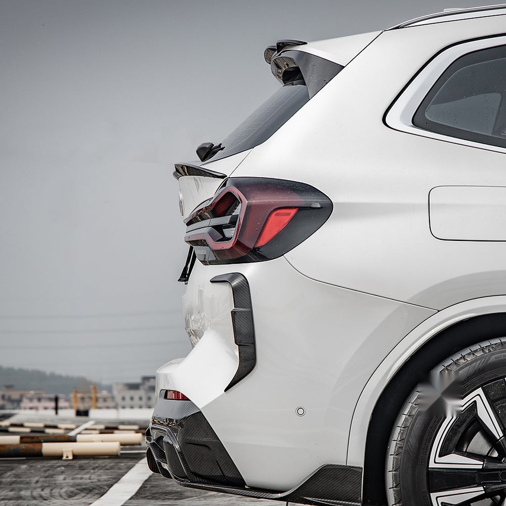 BMW X3 G01 Prepreg Carbon Fibre Top Spoiler - seamless OEM-style fitment with gloss finish