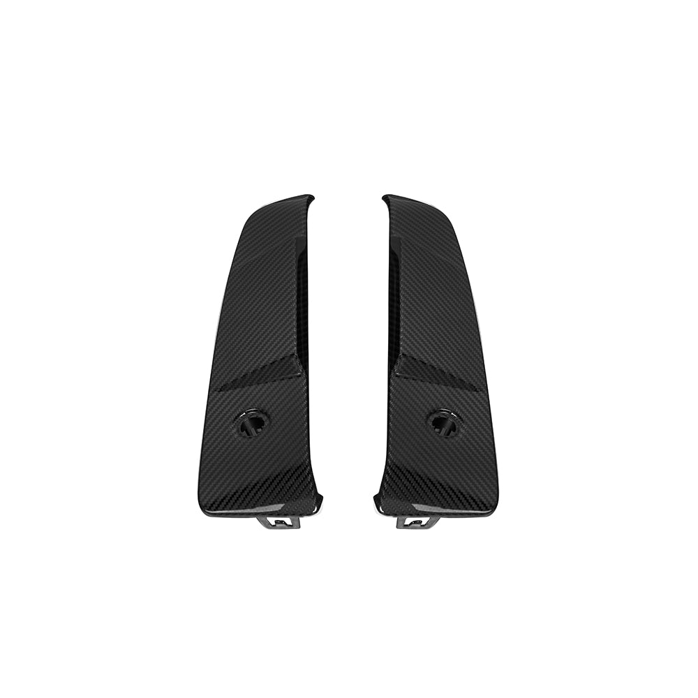 BMW X3 G45 Prepreg Carbon Fibre Rear Bumper Inserts - OEM fitment aggressive styling upgrade