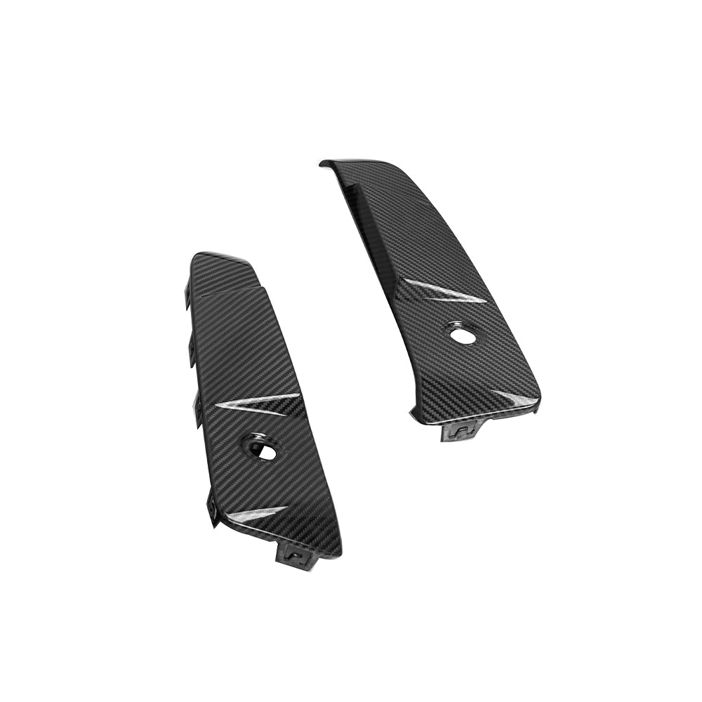 BMW X3 G45 Prepreg Carbon Fibre Rear Bumper Inserts - OEM fitment aggressive styling upgrade