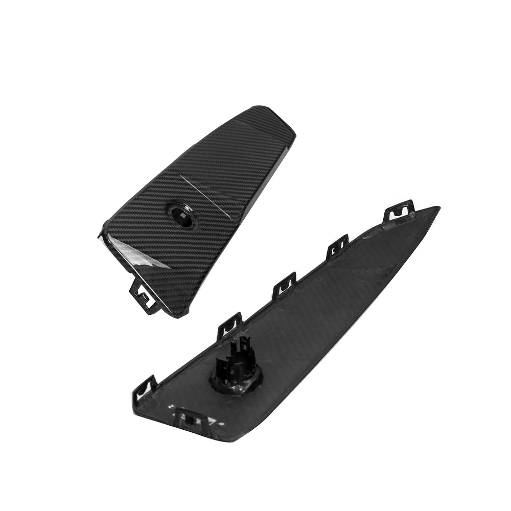 BMW X3 G45 Prepreg Carbon Fibre Rear Bumper Inserts - OEM fitment aggressive styling upgrade