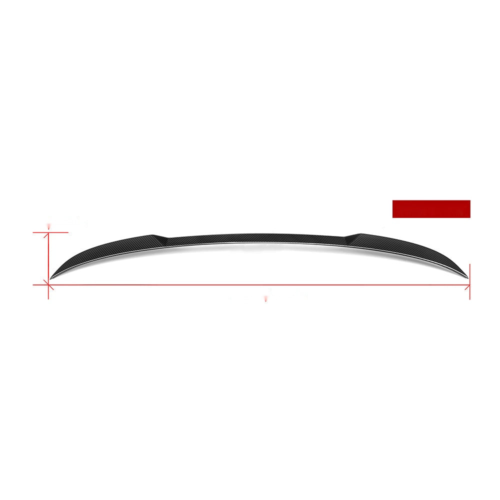 BMW X3M F97 Prepreg Carbon Fibre Rear Spoiler - glossy UV-resistant finish