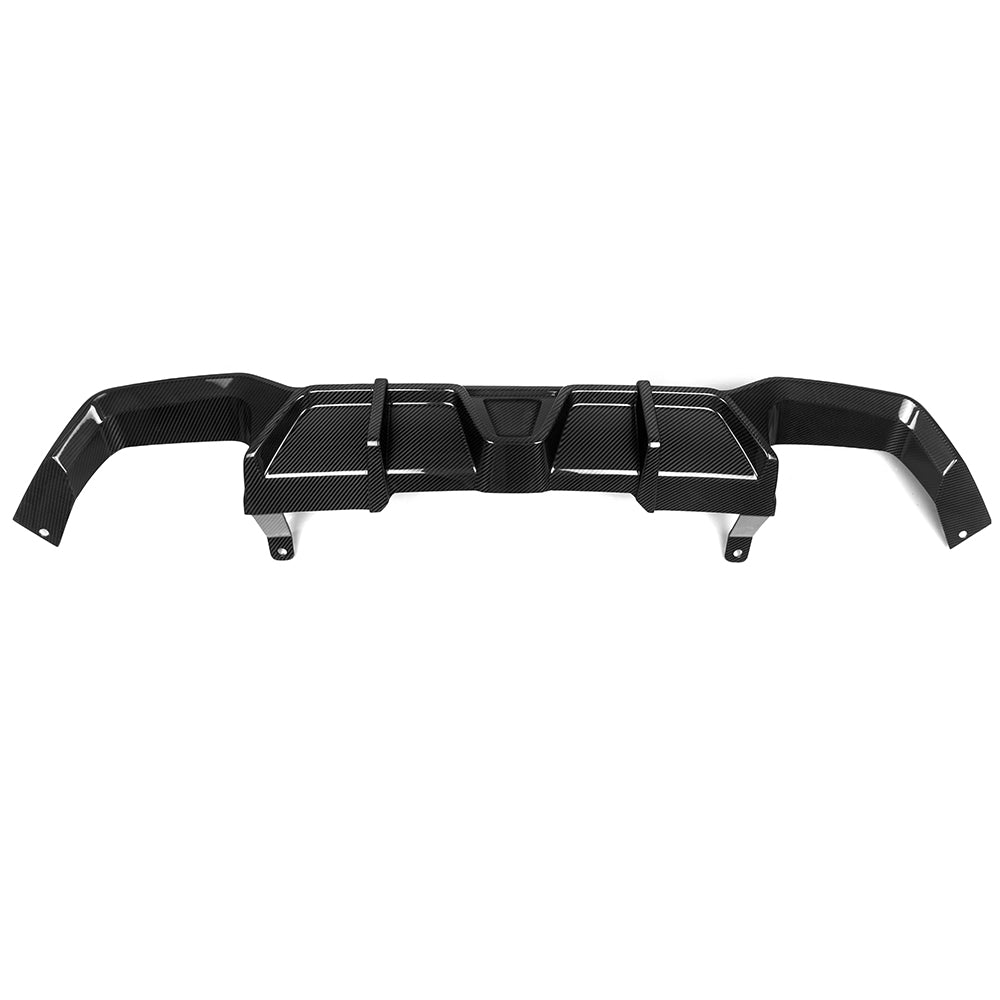 BMW X4M F98 LCI Carbon Fibre Rear Diffuser - prepreg construction with OEM fitment