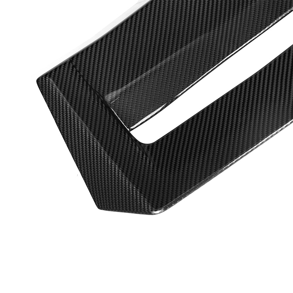 BMW X4M F98 Prepreg Carbon Fibre Top Spoiler - dual-vent aerodynamic upgrade