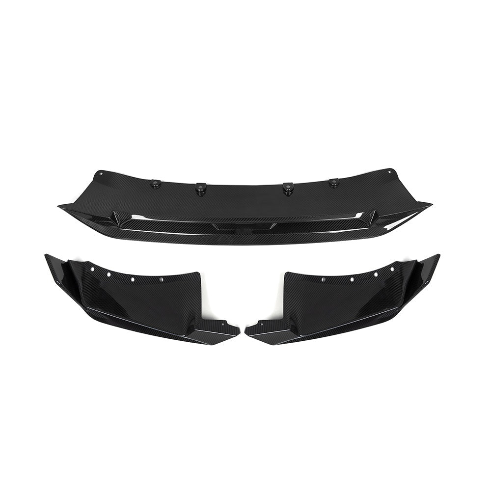 BMW X5 G05 LCI Prepreg Carbon Fibre Front Lip - aerodynamic SUV upgrade with OEM fitment