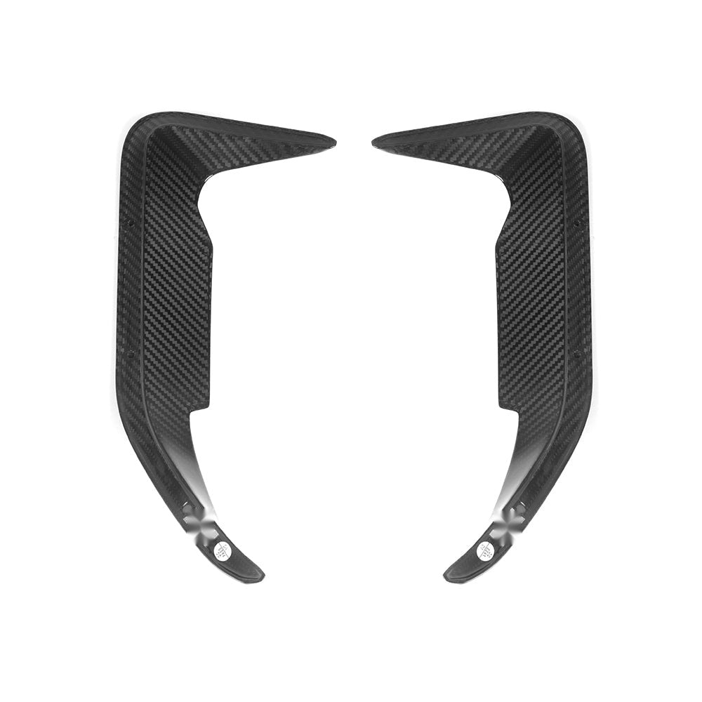 BMW X5M F95 Facelift Carbon Fibre Rear Bumper Insert - prepreg gloss finish