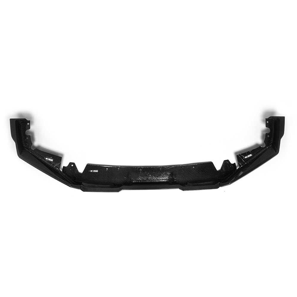 BMW X5M F95 LCI Carbon Fibre Front Lip - prepreg dual-vent aerodynamic upgrade