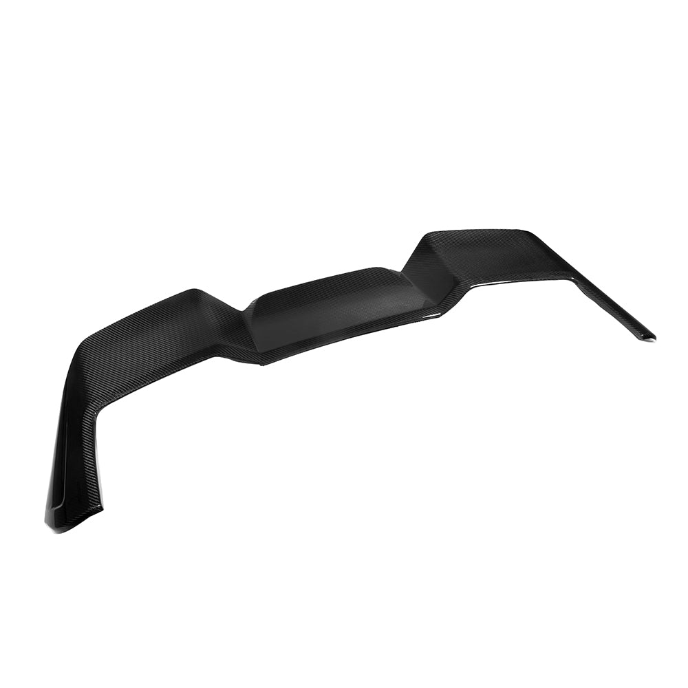 BMW X5M F95 Carbon Fibre Top Spoiler - prepreg gloss roof spoiler upgrade