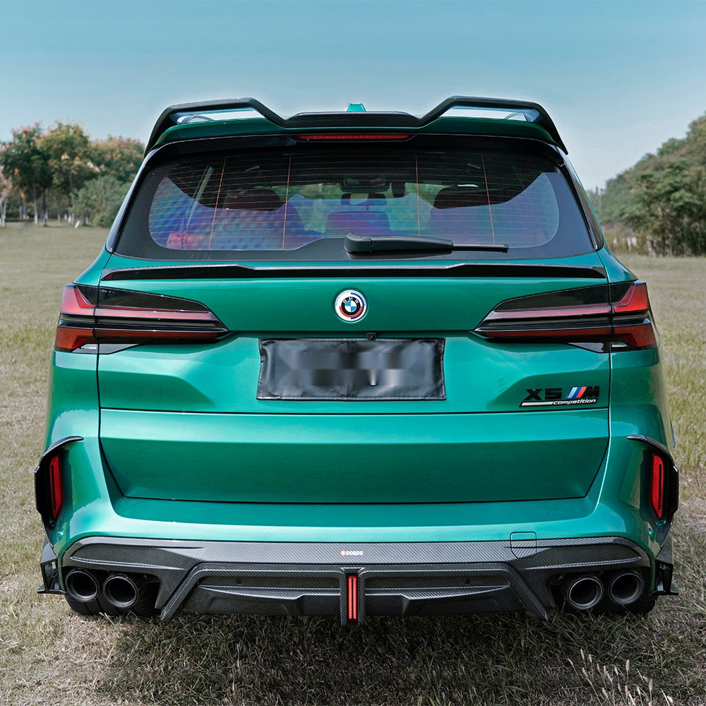 BMW X5M F95 Prepreg Carbon Fibre Boot Spoiler - gloss finish tape-on fitment