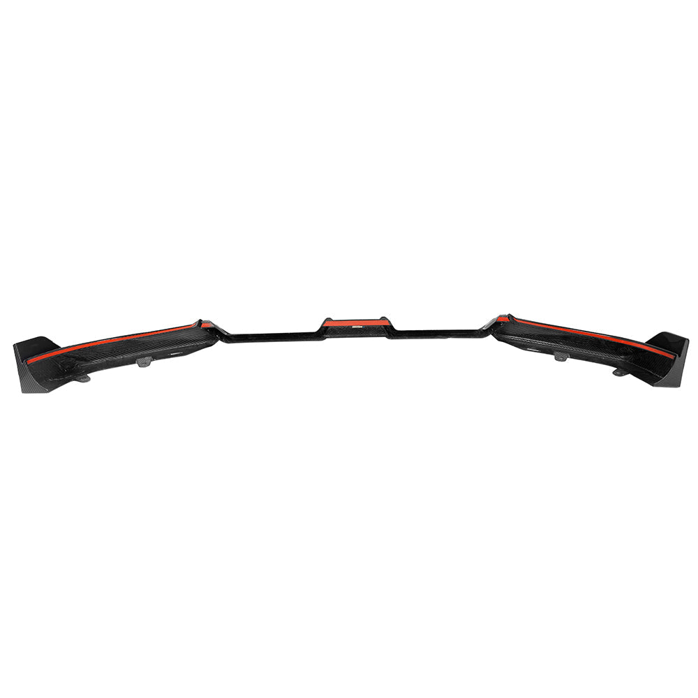 BMW X6 G06 Facelift Carbon Fibre Front Lip - prepreg dry carbon OEM fitment upgrade