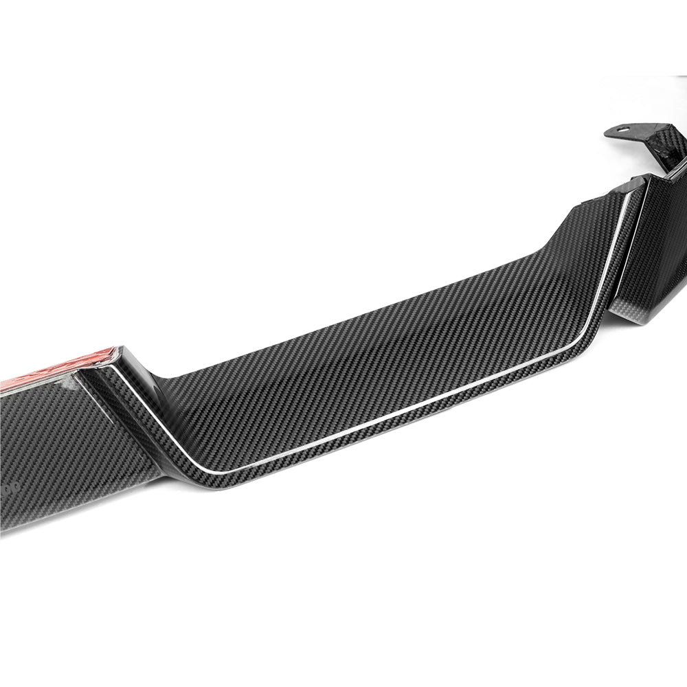 BMW X6 G06 Facelift Carbon Fibre Front Lip - prepreg dry carbon OEM fitment upgrade