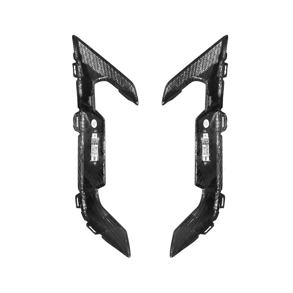 BMW X6M F96 Prepreg Carbon Fibre Side Fender Trim - OEM fitment motorsport upgrade