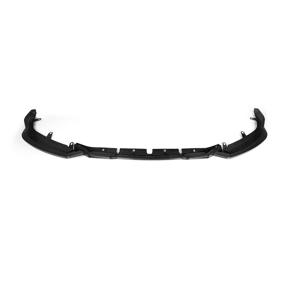 BMW M2 G87 Prepreg Carbon Fibre Front Lip - aggressive dual air inlet splitter upgrade