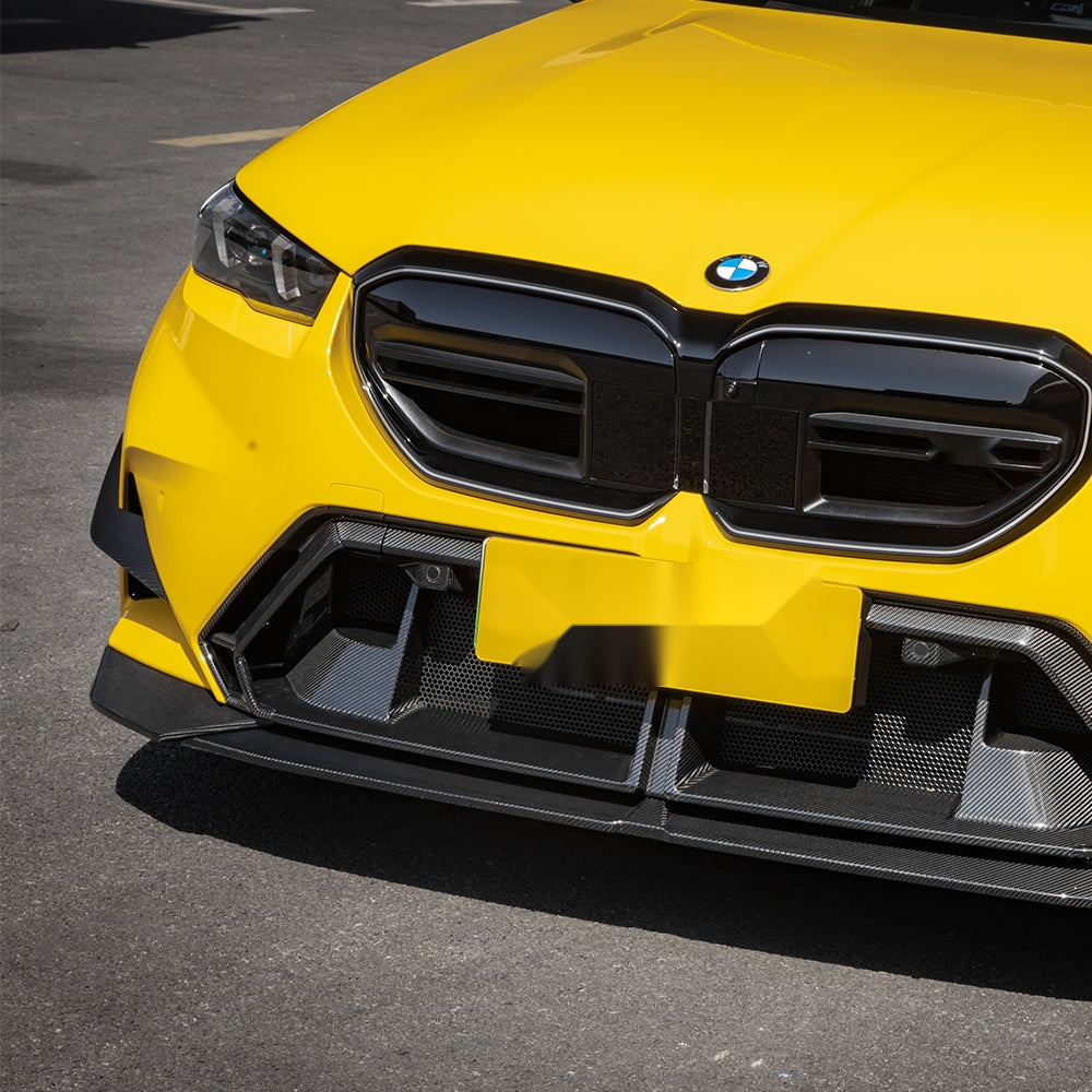 BMW M5 G90 Prepreg Carbon Fibre Front Lip - OEM fitment lightweight upgrade