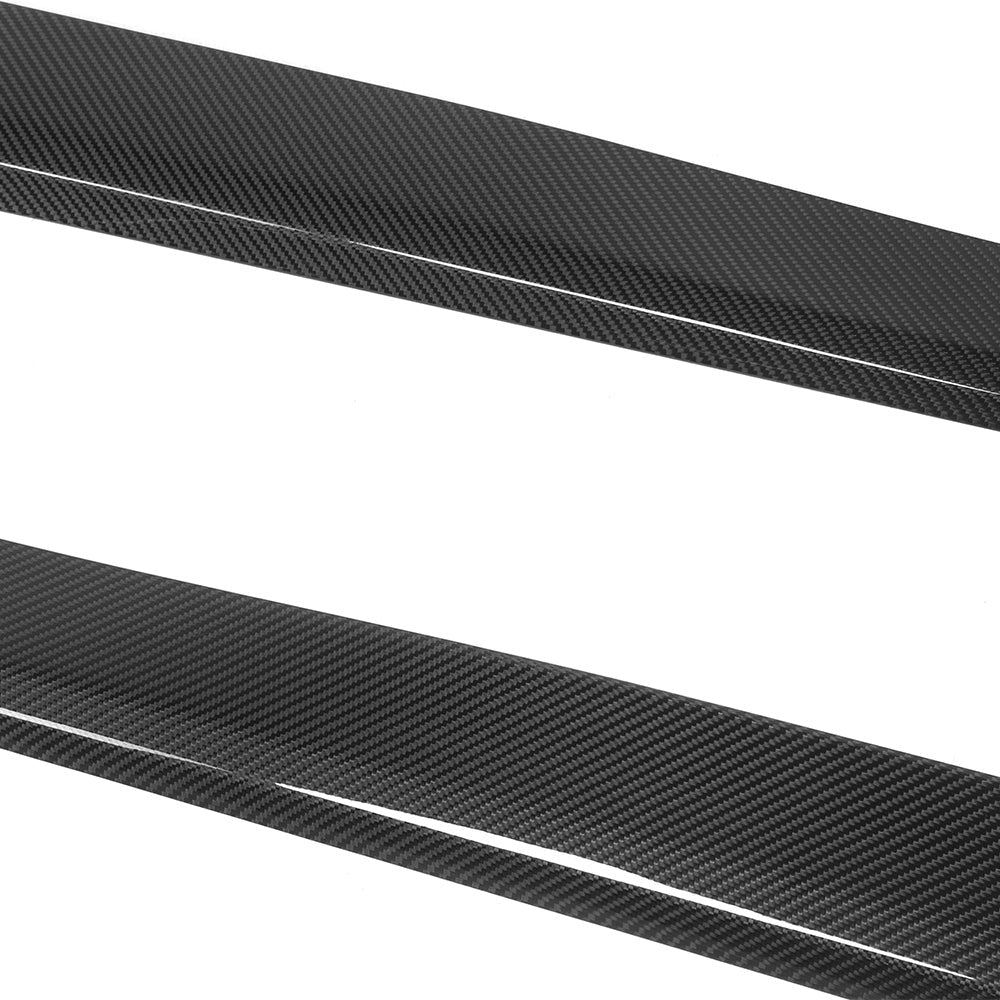 BMW M5 G90 Prepreg Carbon Fibre Side Skirts - OEM+ fitment sill extension upgrade