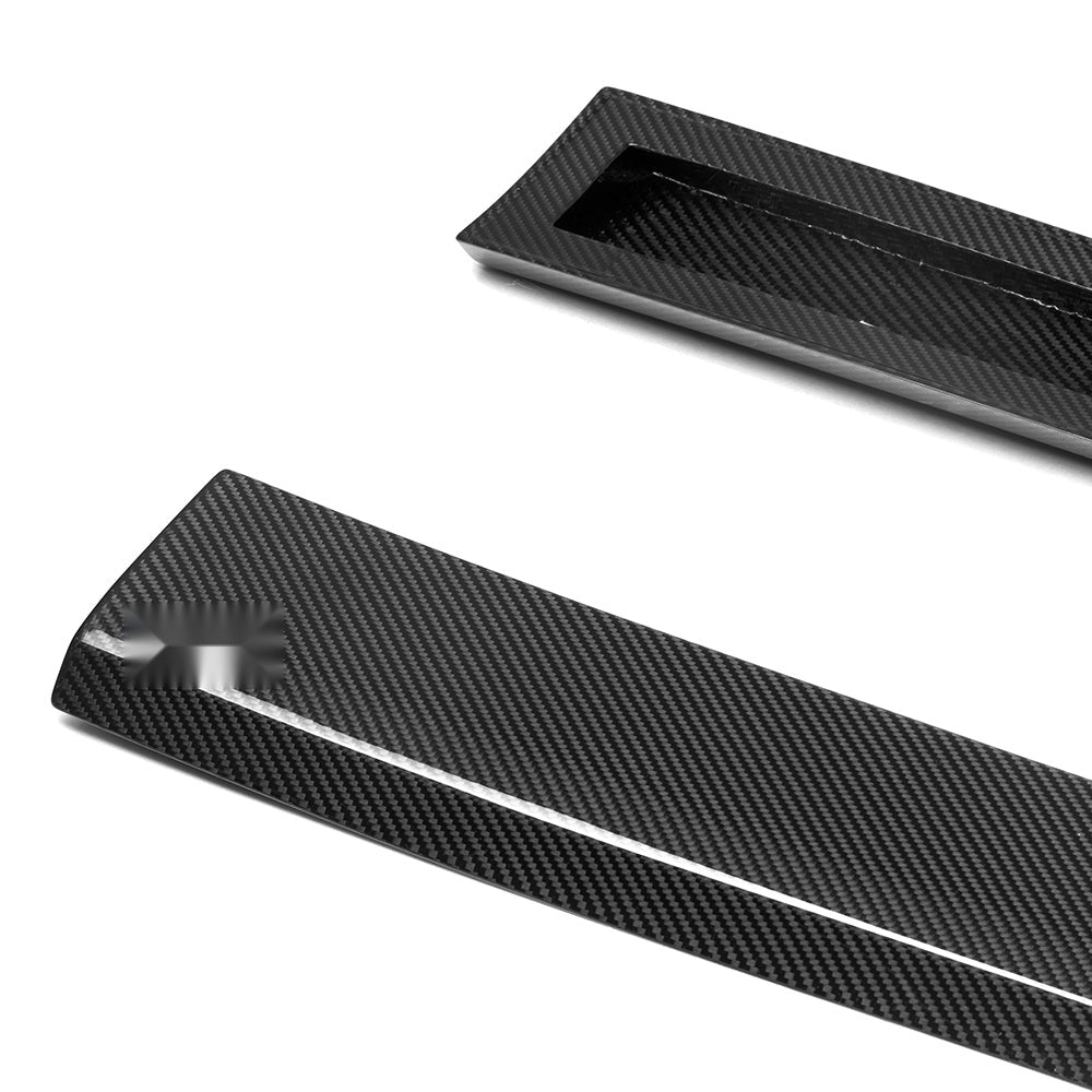 BMW M5 G90 Prepreg Carbon Fibre Side Skirts - OEM+ fitment sill extension upgrade