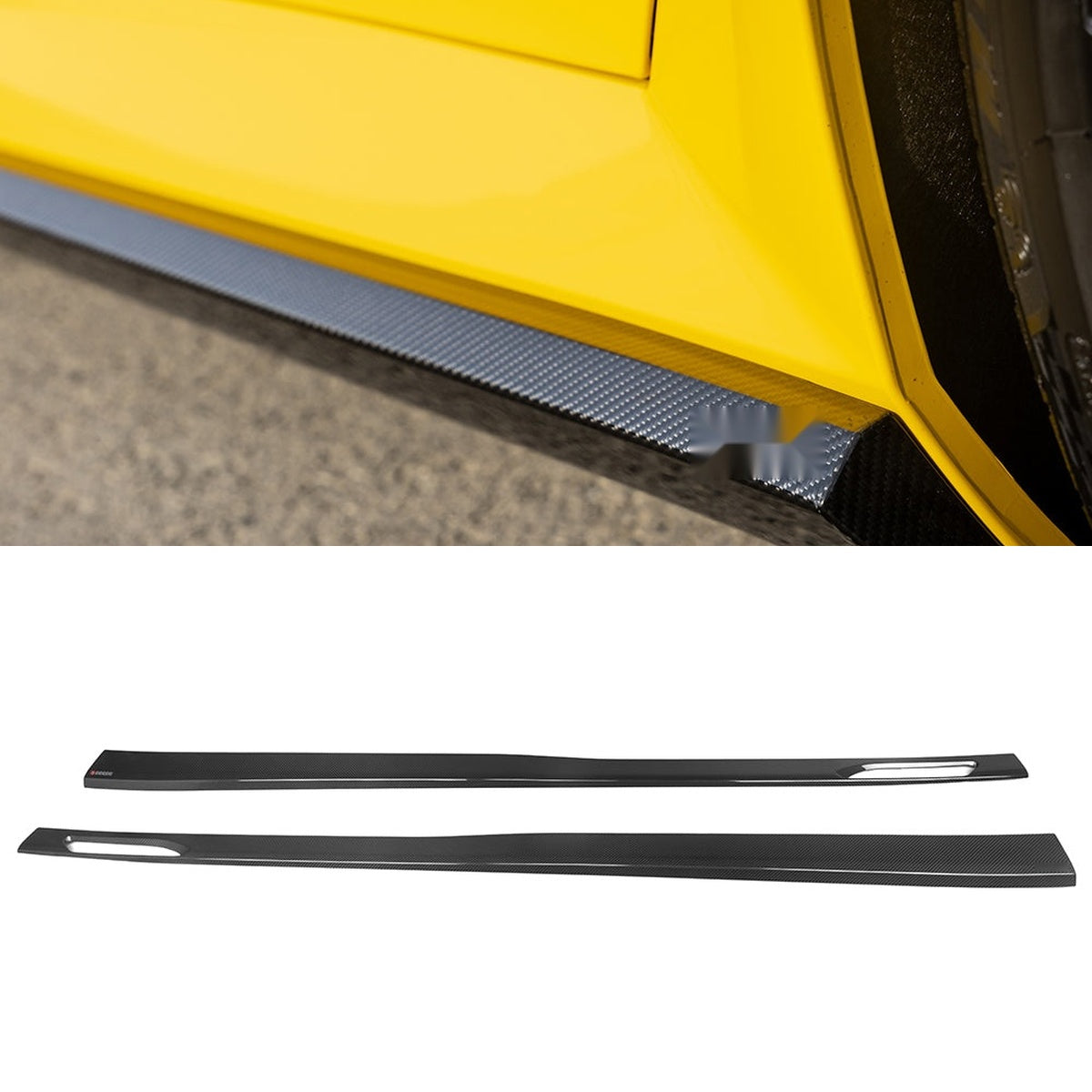 BMW M5 G90 Prepreg Carbon Fibre Side Skirts - OEM+ fitment sill extension upgrade