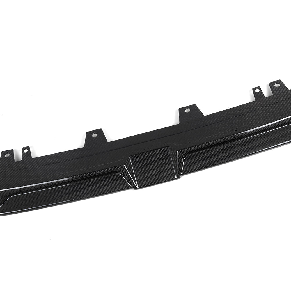 BMW X3M F97 LCI Prepreg Carbon Fibre Front Lip with dual side winglets - precision 3D scanned fitment