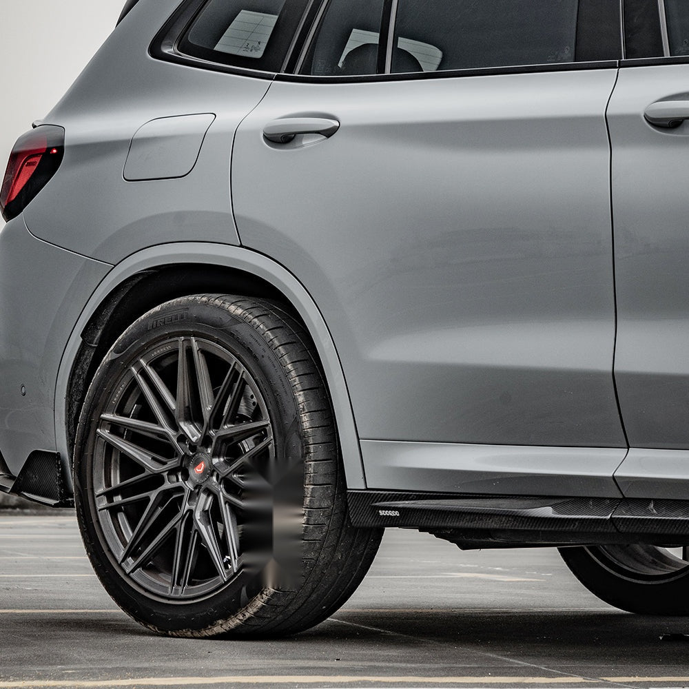 BMW X3M F97 Prepreg Carbon Fibre Side Skirts - OEM fitment track-inspired upgrade