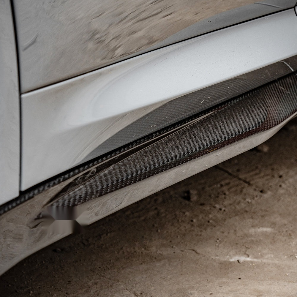 BMW X3M F97 Prepreg Carbon Fibre Side Skirts - OEM fitment track-inspired upgrade