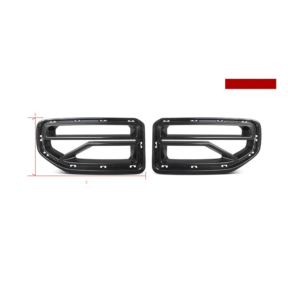 BMW M2 G87 Prepreg Carbon Fibre Front Grille - aggressive motorsport styling upgrade