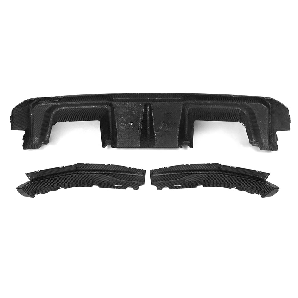 BMW M3 G80 G81 Prepreg Carbon Fibre Rear Diffuser - track-inspired aerodynamic upgrade