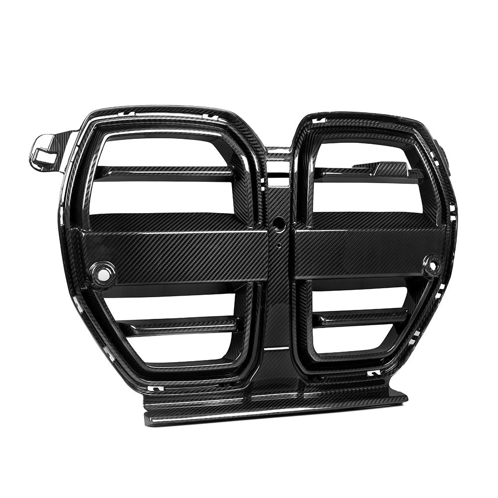 BMW M3 G80 M4 G82 Prepreg Carbon Fibre Front Grille - OEM fitment precision engineered upgrade
