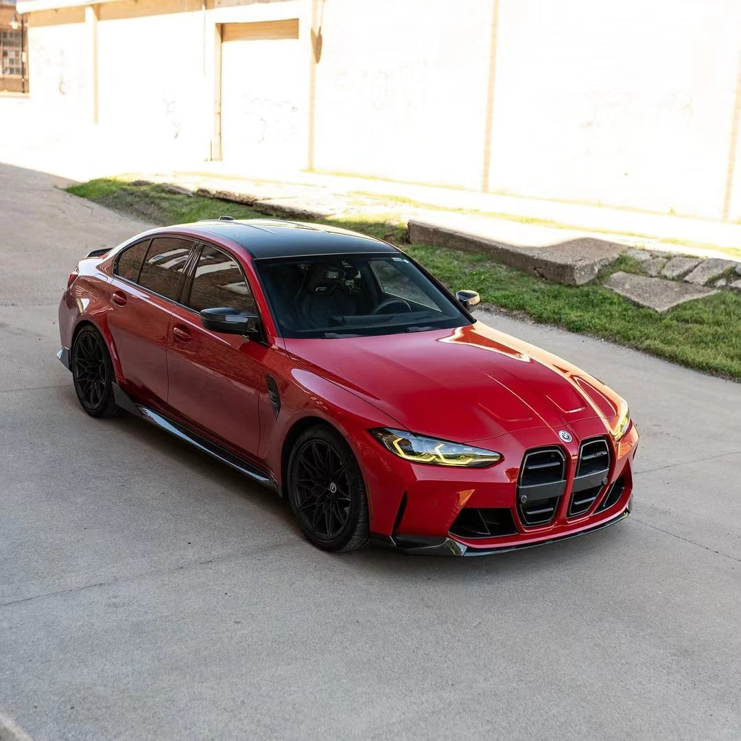 BMW M3 G80 M4 G82 Prepreg Carbon Fibre Front Grille - OEM fitment precision engineered upgrade