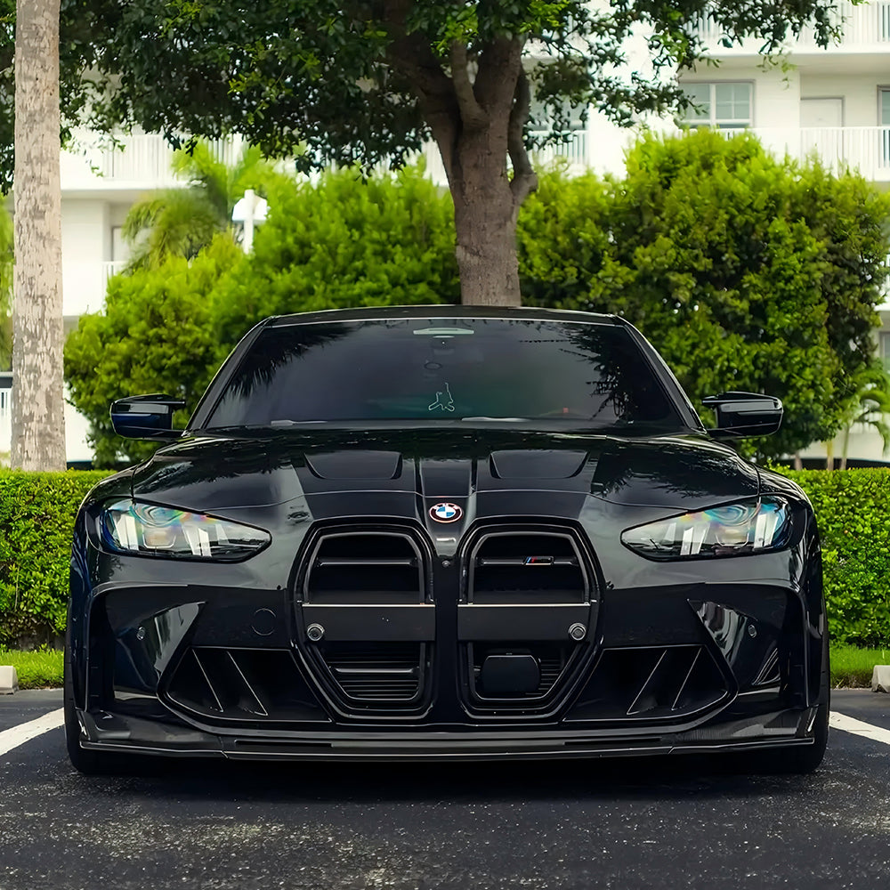 BMW M3 G80 M4 G82 Prepreg Carbon Fibre Front Grille with ACC cutout - OEM fitment upgrade