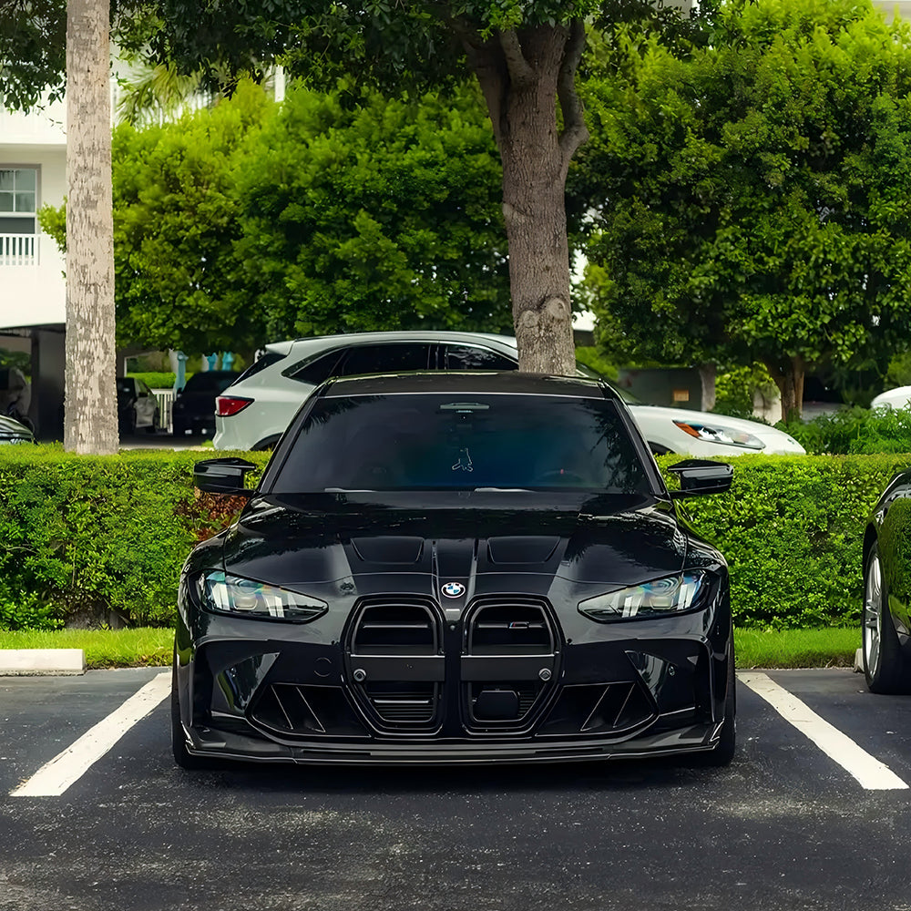 BMW M3 G80 M4 G82 Prepreg Carbon Fibre Front Grille with ACC cutout - OEM fitment upgrade