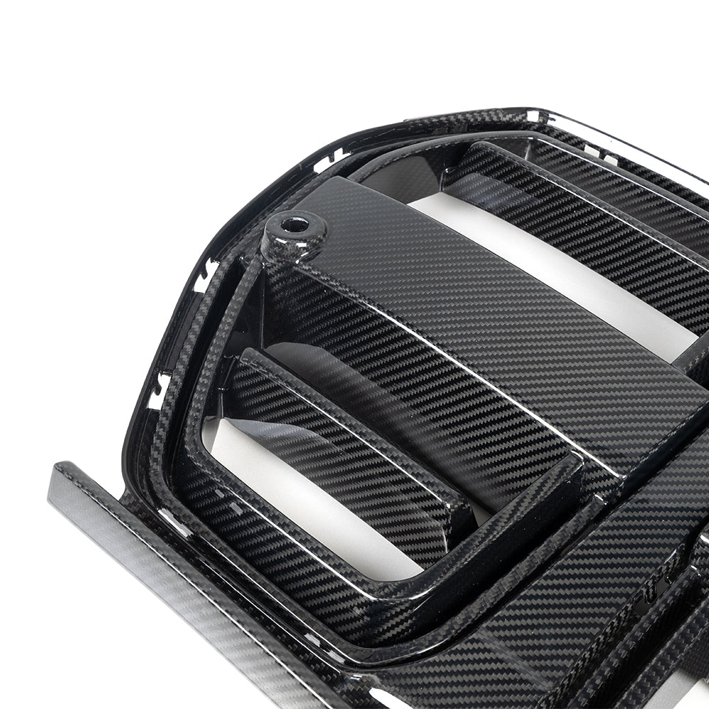 BMW M3 G80 M4 G82 Prepreg Carbon Fibre Front Grille with ACC cutout - OEM fitment upgrade