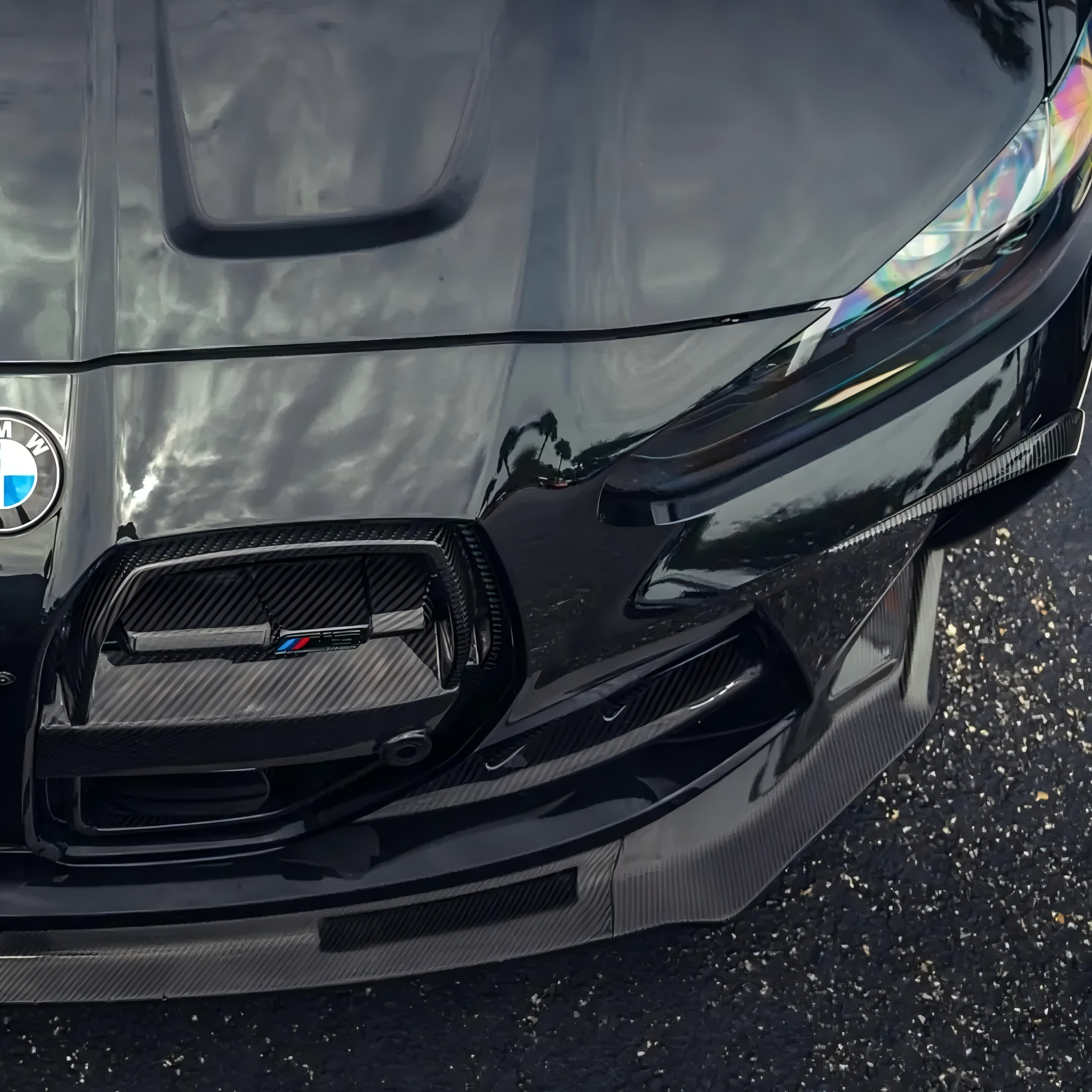 BMW M3 G80 M4 G82 Prepreg Carbon Fibre Front Grille with ACC cutout - OEM fitment upgrade