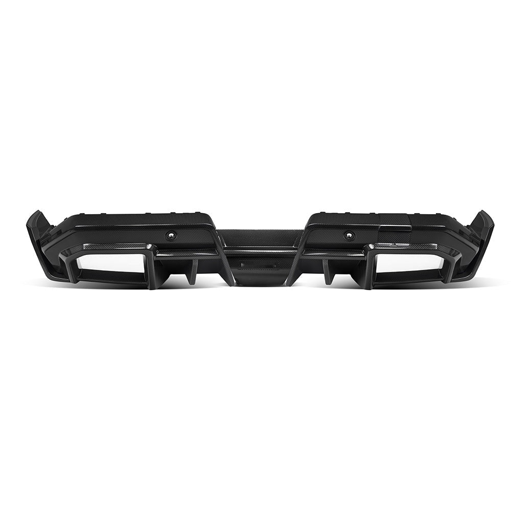 BMW M5 G90 G99 Prepreg Carbon Fibre Rear Diffuser - aggressive track-inspired aerodynamic upgrade